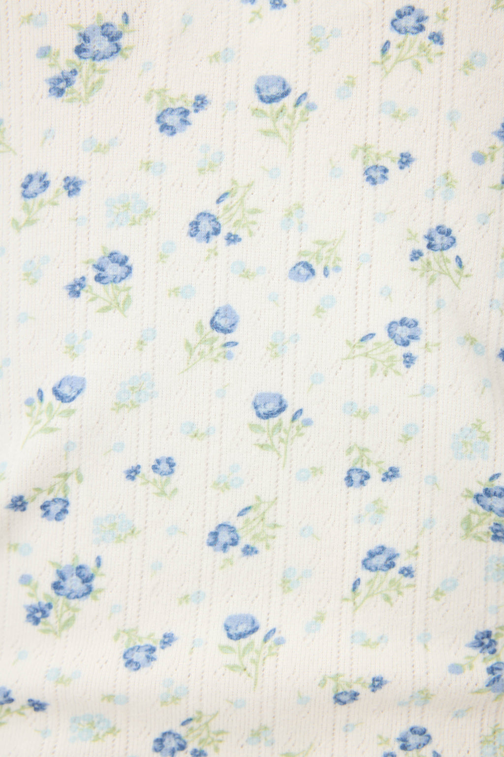 More Amour Ditsy Floral Pointelle PJ Set