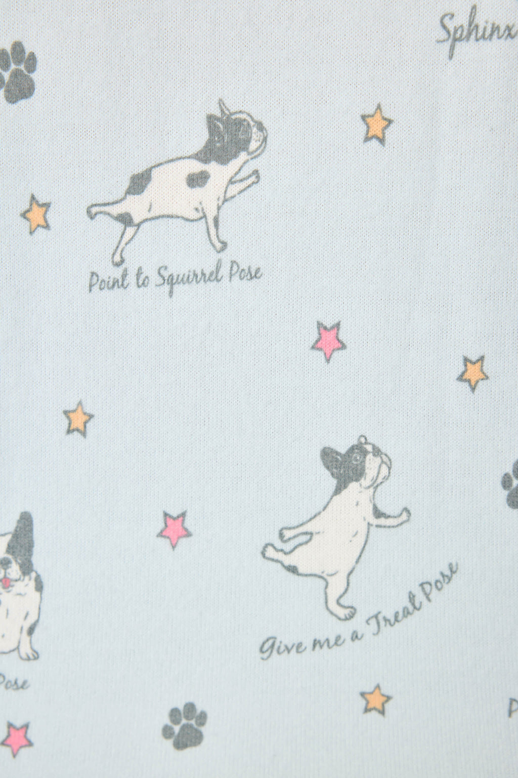 Paws & Breathe Dog Print Long Sleeve Top