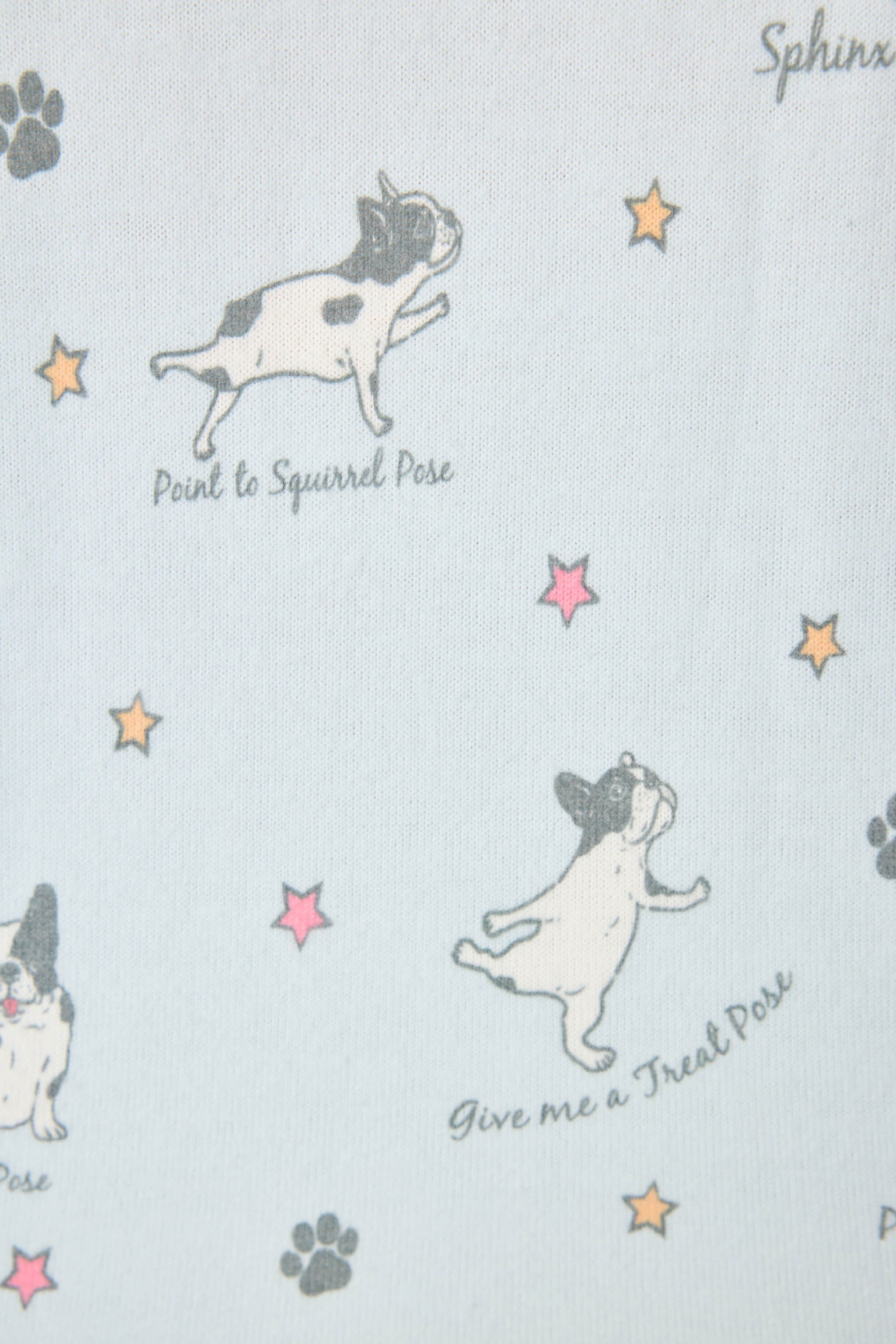 Paws & Breathe Dog Print Long Sleeve Top