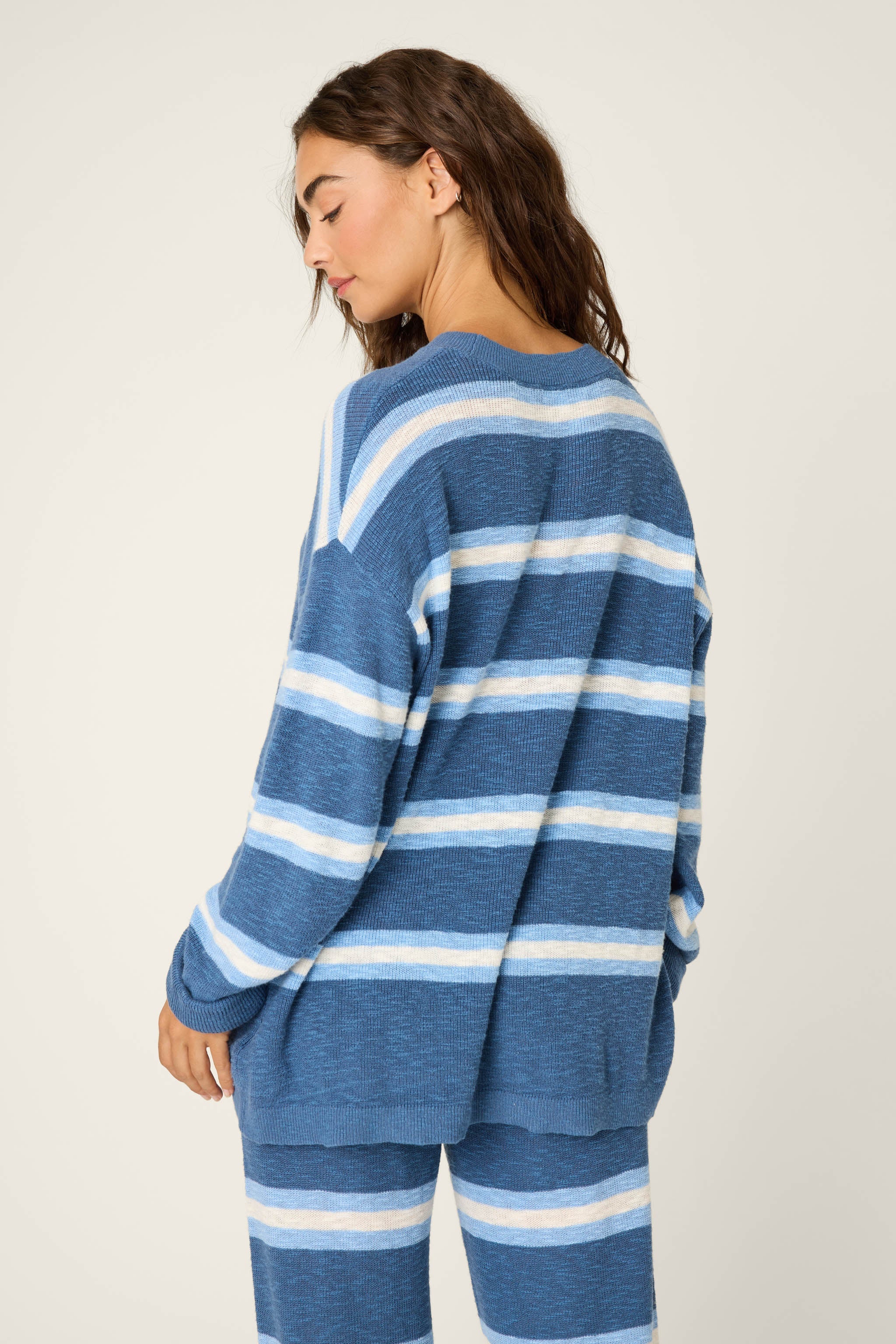 More Amour Striped Long Sleeve Top