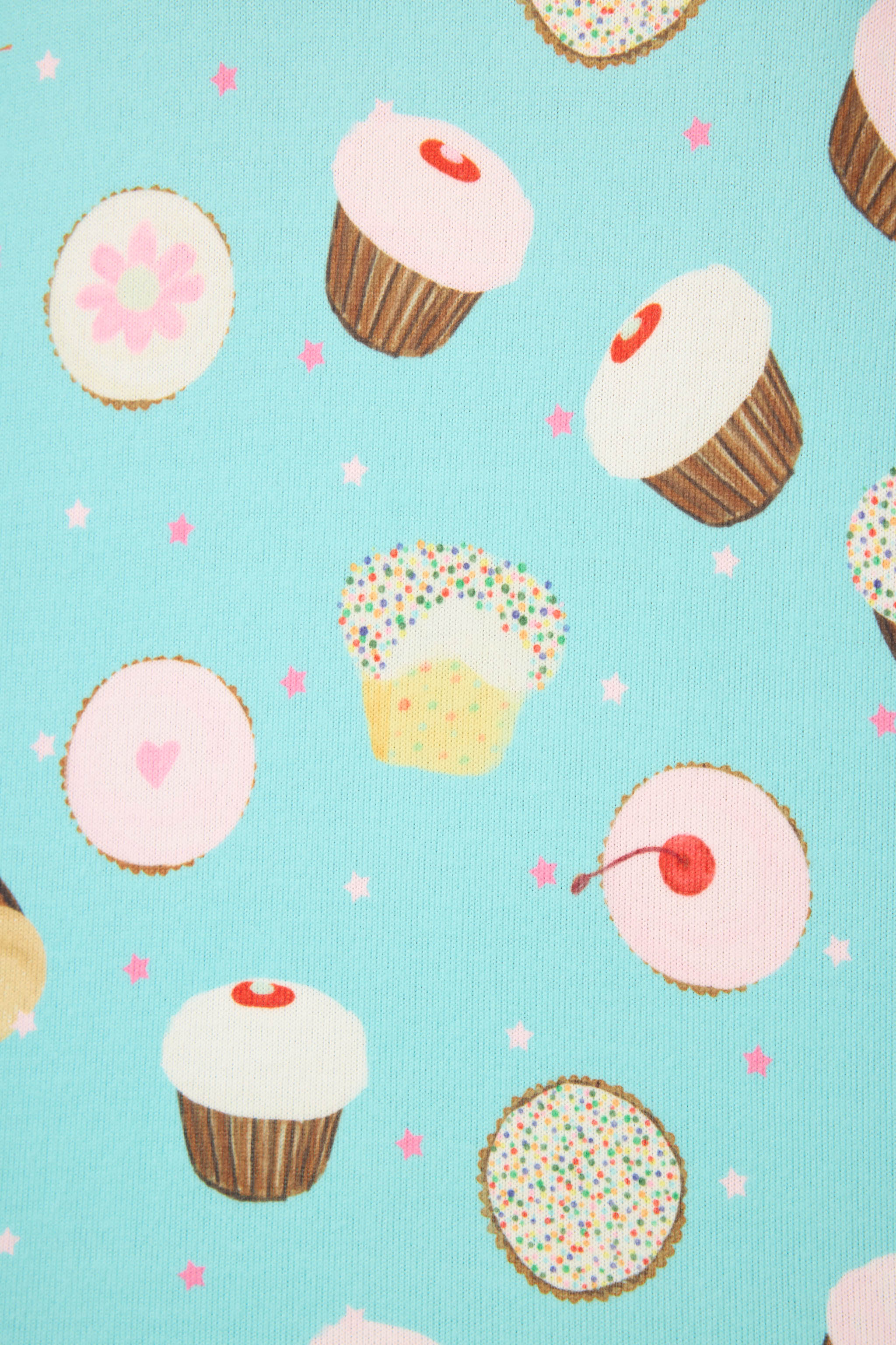 Sweet Life Cupcake Print PJ Set
