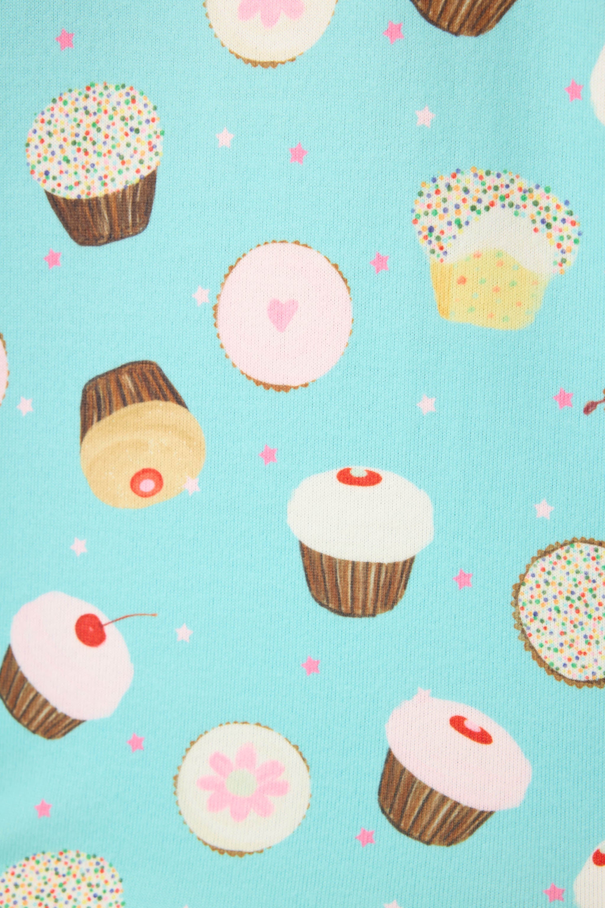 Sweet Life Cupcake Print 3-Piece PJ Set